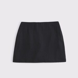 Abercrombie & Fitch Black Mini Skort